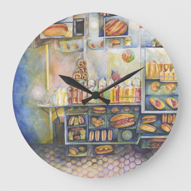 Grande Horloge Ronde Dangerusement proche de l'amusement (Recto)