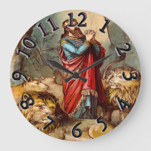 Grande Horloge Ronde Daniel dans l'horloge du lion