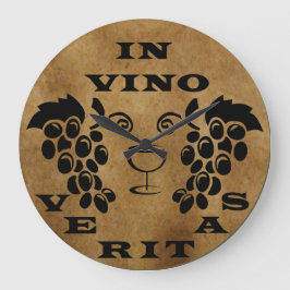 Grande Horloge Ronde dans vino veritas