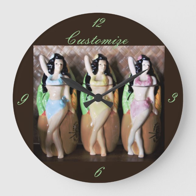 Grande Horloge Ronde Danseurs Hawaiian Hula Thunder_Cove (Recto)