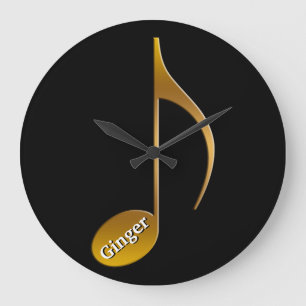 Grande Horloge Ronde Danseurs nommés personnalisés de musiciens de la
