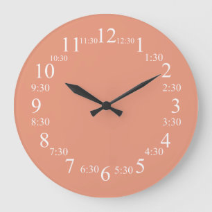 Grande Horloge Ronde Dark Salmon Classic
