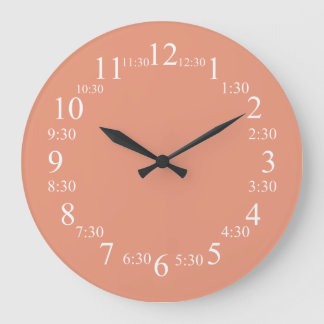Grande Horloge Ronde Dark Salmon Classic