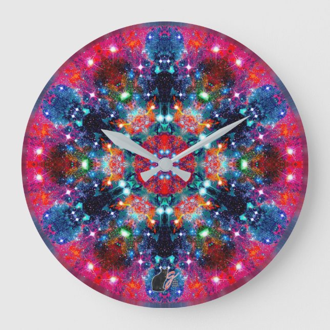 Grande Horloge Ronde Dazzling Stellar Kaleid (Recto)