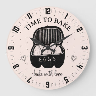 Grande Horloge Ronde Délai De Cuisine Cuisine Cuisine Cuisine Cuisine