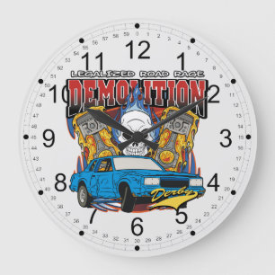 Grande Horloge Ronde Démolition Derby