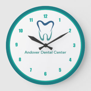 Grande Horloge Ronde Dentist Office Custom Waiting Room Clocks