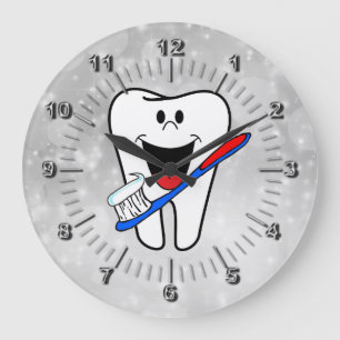 Grande Horloge Ronde Dentiste
