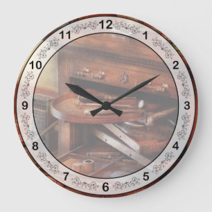Grande Horloge Ronde Dentiste - Laboratoire - Laboratoire dentaire