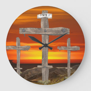 Grande Horloge Ronde Dieu aime