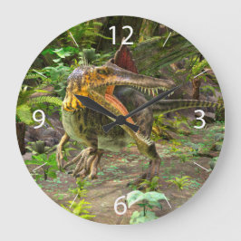 Grande Horloge Ronde Dinosaure Spinosaurus