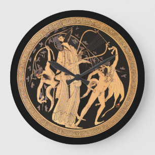 Grande Horloge Ronde Dionysos et les Satyrs