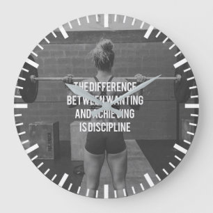 Grande Horloge Ronde Discipline - Désir vs réalisation, condition physi