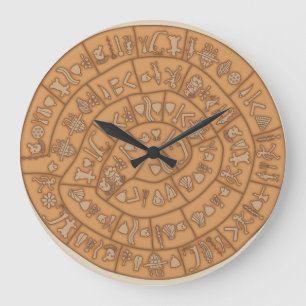 Grande Horloge Ronde Disque Phaistos