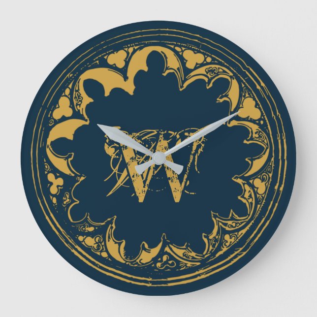 Grande Horloge Ronde Distressed monogram (Recto)