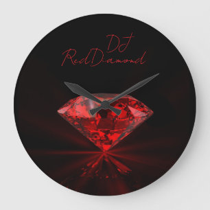 Grande Horloge Ronde DJ RedDiamond