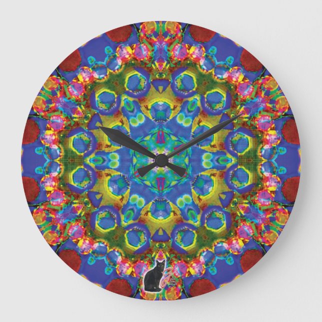 Grande Horloge Ronde Doily Kaleidoscope (Recto)