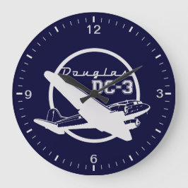 Grande Horloge Ronde Douglas DC-3