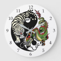 dragon and tiger yin yang