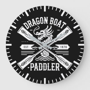 Grande Horloge Ronde Dragon Boat Paddler, Dragon Boat Racing Motivation