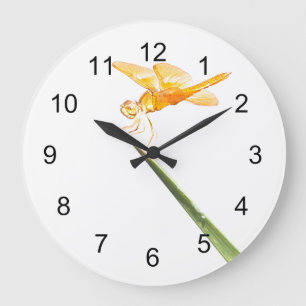 Grande Horloge Ronde Dragonfly mexicaine