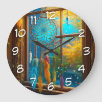 Dreamcatcher dans la fenêtre Boho