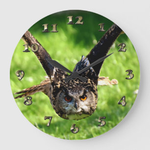 Grande Horloge Ronde Duc Sauvage dans le plein vol