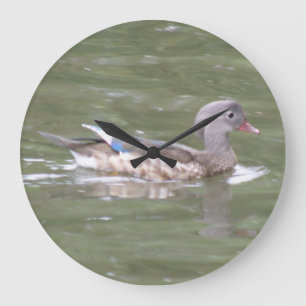 Grande Horloge Ronde Duck on the Lake Wall Clock