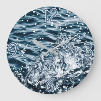 Grande Horloge Ronde Eau