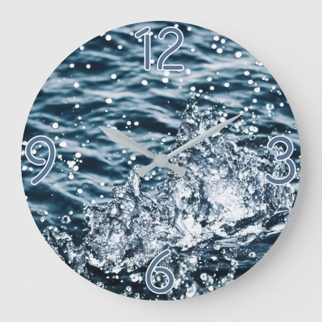 Grande Horloge Ronde Eau (Recto)