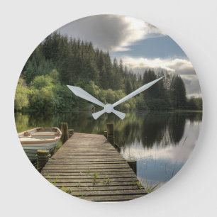 Grande Horloge Ronde Eau   Parc national Loch Ard Trossachs