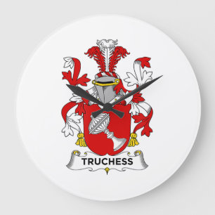 Grande Horloge Ronde Échecs Armoiries de Truchess - Cimetière familial