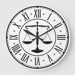 Grande Horloge Ronde Échelles du CABINET JURIDIQUE   de justice