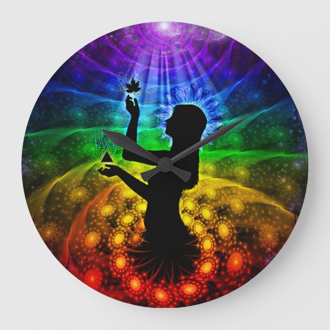 Grande Horloge Ronde Éclairage (Recto)