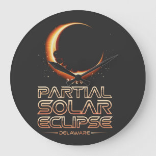 Grande Horloge Ronde Éclipse solaire partielle New Jersey 2025