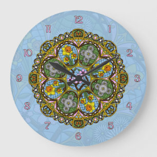 Grande Horloge Ronde Écran Spring Nouveau