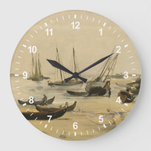 Grande Horloge Ronde Edouard Manet Beach, Low Tide