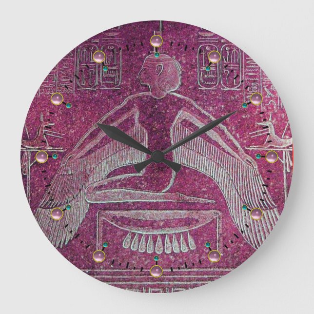 Grande Horloge Ronde EI, rose antique (Recto)