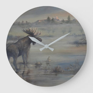Grande Horloge Ronde Élan majestueux