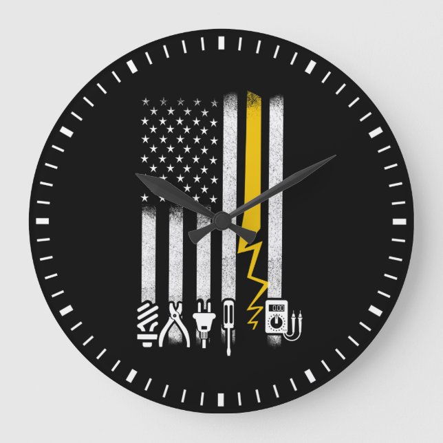 Grande Horloge Ronde Electrician (Recto)