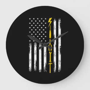 Grande Horloge Ronde Electrician