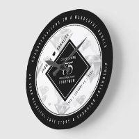 Élégant 75e anniversaire de Mariage de diamant