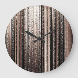 Grande Horloge Ronde Elégant métal or : Rendu 3D Luxueux