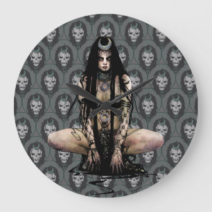 Grande Horloge Ronde Enchanteresse du peloton   de suicide
