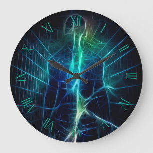 Grande Horloge Ronde Énergie humaine