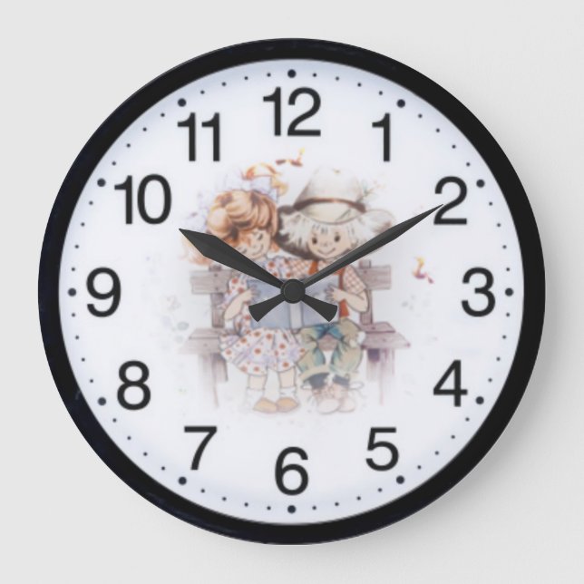 Grande Horloge Ronde Enfants (Recto)