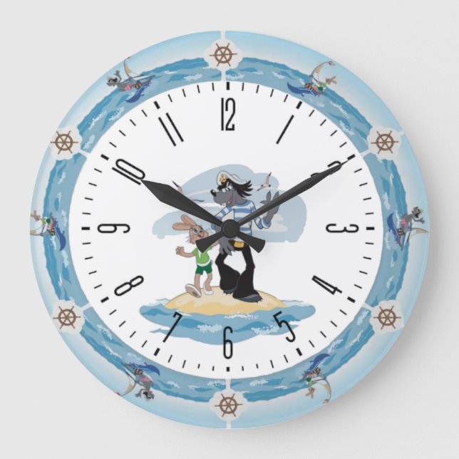 Grande Horloge Ronde Enfants (Recto)