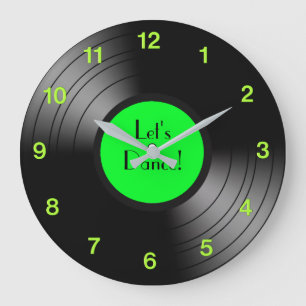 Grande Horloge Ronde Enregistrer Album Dansons Nouveautés Douze numéros