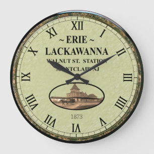 Grande Horloge Ronde Éric Lackawanna  