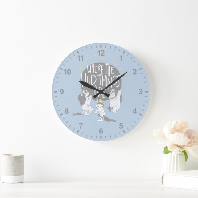 Grande Horloge Ronde Et ils ont fait leurs terribles larmes ! (Maison)